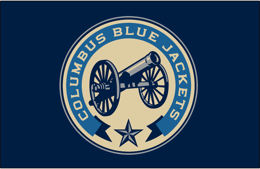 Columbus Blue Jackets 2018-Pres Jersey Logo fabric transfer